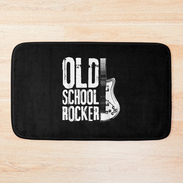 Item preview, Old School Rocker Retro Rock Music Guitar Rock Guitarist designed and sold by maizreo.