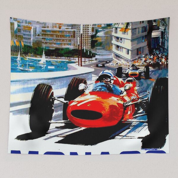 Item preview, Vintage Auto Racing Print designed and sold by scottbrokawd.