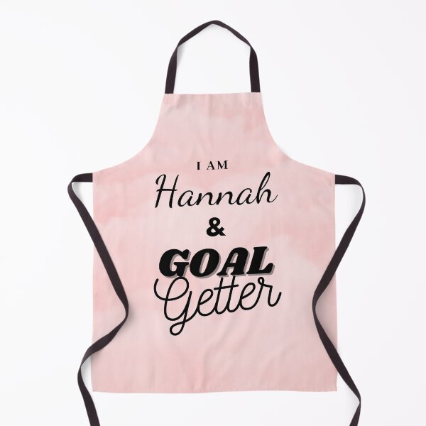 Item preview, I am Hannah & Goal getter design designed and sold by Amalzaki.
