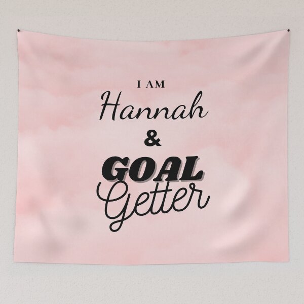 Item preview,  I am Hannah & Goal getter design designed and sold by Amalzaki.