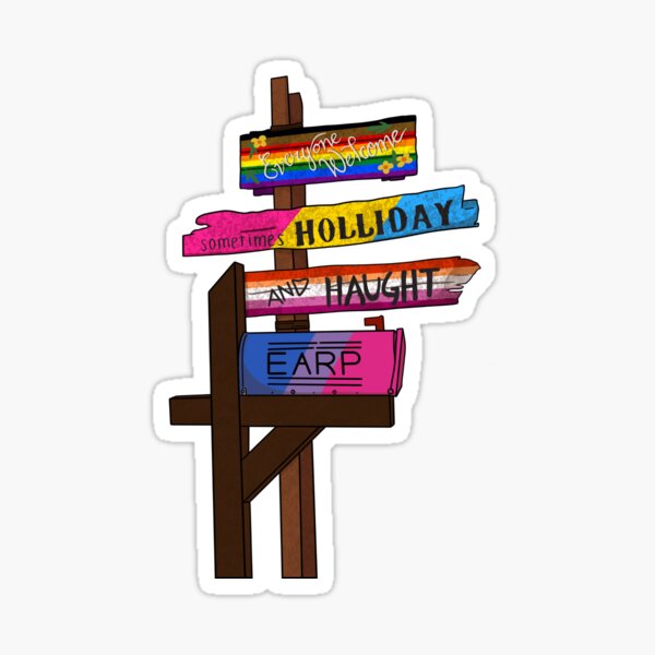 Artikel-Vorschau von Earp Pride Mailbox | Wynonna Earp | LGBTQ | Bisexuell | Pansexuell | Lesbisch, designt und verkauft von EarpBands.