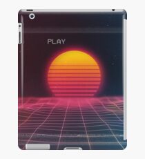 Digital sunset iPad Case/Skin