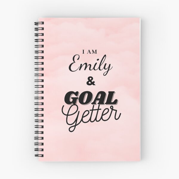 Item preview, I am Emily & Goal getter design designed and sold by Amalzaki.