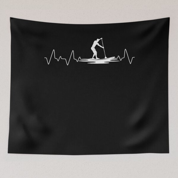 Item preview, Heartbeat Paddleboarding Stand Up Paddling Outdoor Sport Sup designed and sold by anniet33.