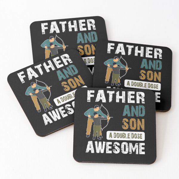 Item preview, Father And Son A Double Dose Of Awesome designed and sold by maizreo.