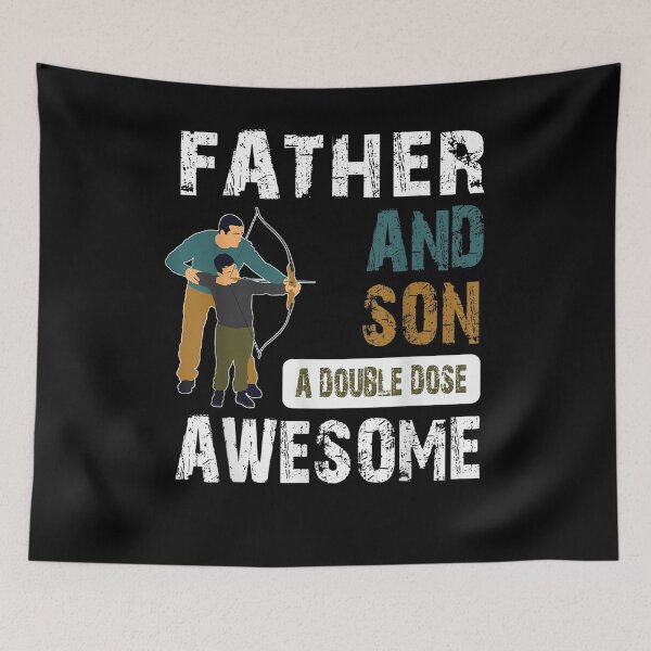 Item preview, Father And Son A Double Dose Of Awesome designed and sold by maizreo.