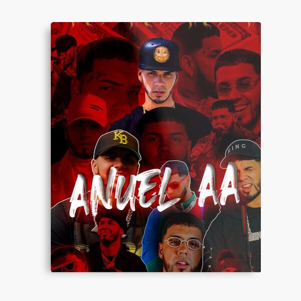 Anuel Metal Prints for Sale | Redbubble