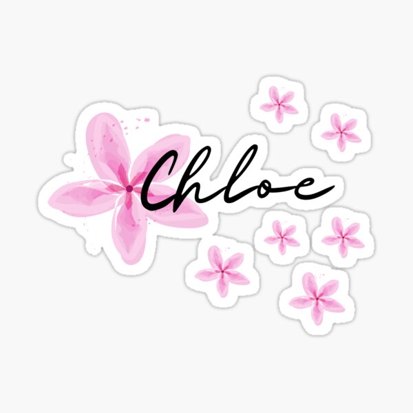 Chloe Sticker Pack Sticker For Sale By Wordsofhope Redbubble 8623