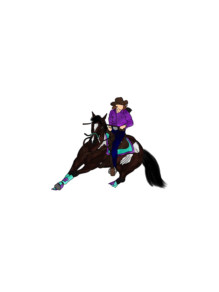 Thumbnail 7 of 7, Oversized T-Shirt, Barrel Racing designed and sold by Rxcing-Xrts.