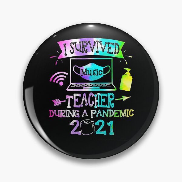 Item preview, I Survived Music Teacher During A Pandemic 2021 designed and sold by anniet33.
