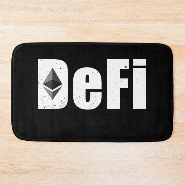 Artikelvorschau, Ethereum DeFi Decentralized Finance Bitcoin Crypto White entworfen und verkauft von johnta17.