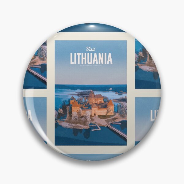 Item preview, Visit Lithuania   designed and sold by Mercury Club.
