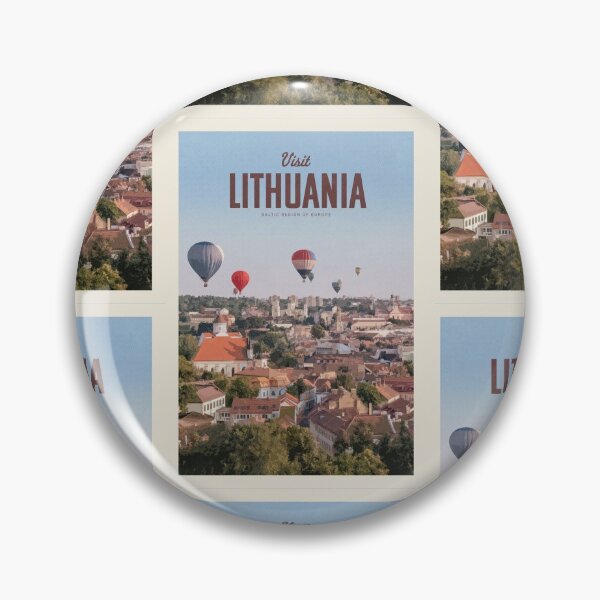 Item preview, Visit Lithuania   designed and sold by Mercury Club.