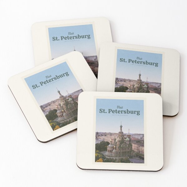 Item preview, Visit St. Petersburg  designed and sold by Mercury Club.