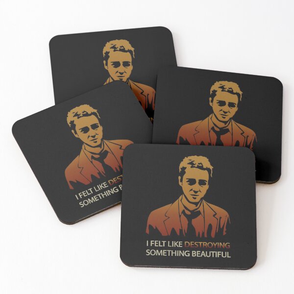 Item preview, Fight Club I Felt Like Destroying Something Beautiful designed and sold by FreezingGravel.