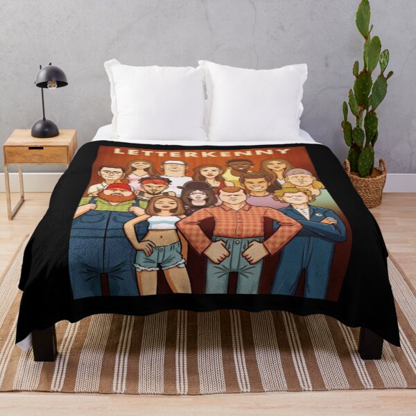 Item preview, Characters from Letterkenny sitcom poster designed and sold by FittsWilliam.