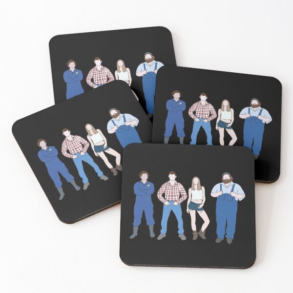 Item preview, Wayne, Katy, Daryl, and Dan characters Letterkenny comedy movie designed and sold by FittsWilliam.