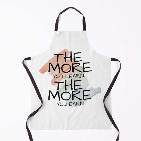 Item preview, The more you learn, the more you earn. designed and sold by VLTees.