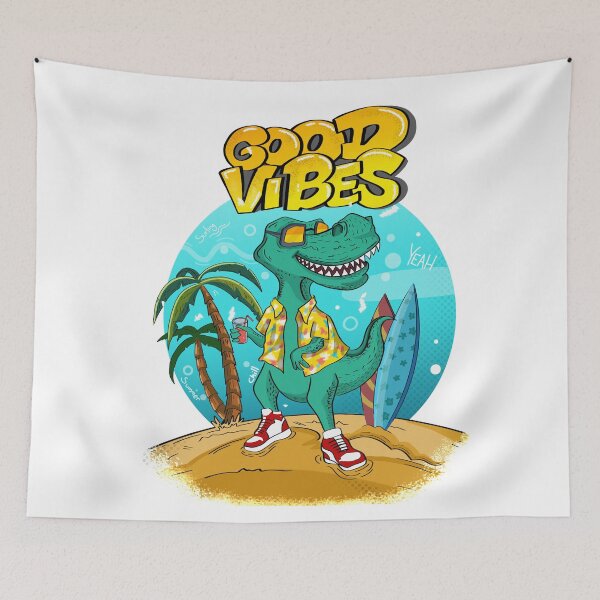 Item preview, Good Vibes Dinasour designed and sold by Chira23.