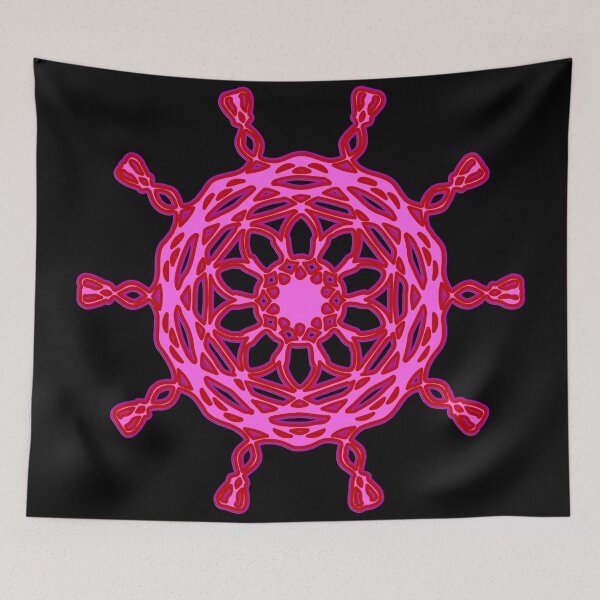 Item preview, Zen Mandala Romantic Pink Weave designed and sold by toddbrooney.