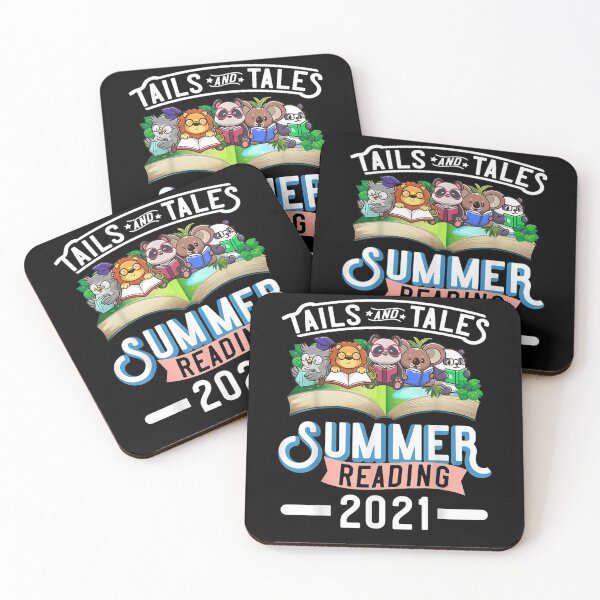 Item preview, Tails And Tales Summer Reading 2021 Book Reading Funny N designed and sold by anniet33.