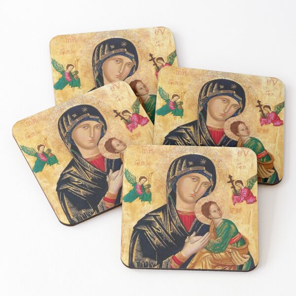 Item preview, Virgin Mary Perpetual Help, Orthodox Icon, Mother of God, Madonna, Majka Božja designed and sold by AMDG Line.