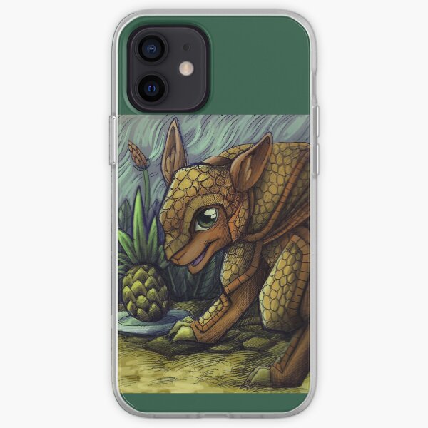 armadillo and ananas iPhone Soft Case