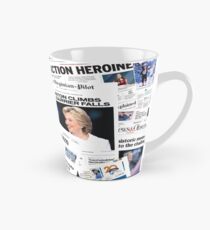 Hillary Clinton Nomination Historic Newspapers Tall Mug