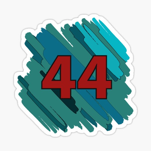 The Number of a Champion Sticker