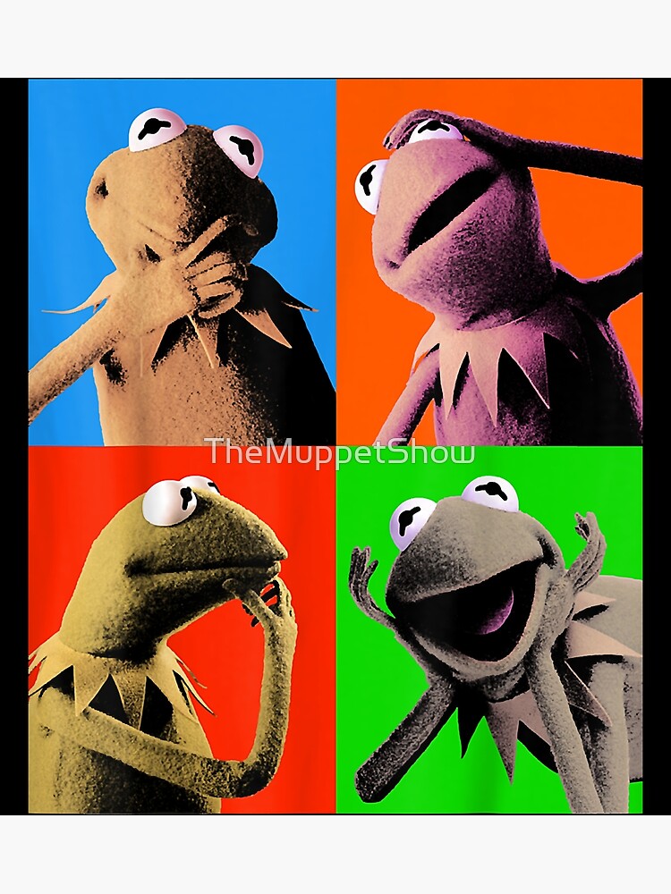 Le Muppet Show - Peluche Kermit La Grenouille - 21cm - Qualité