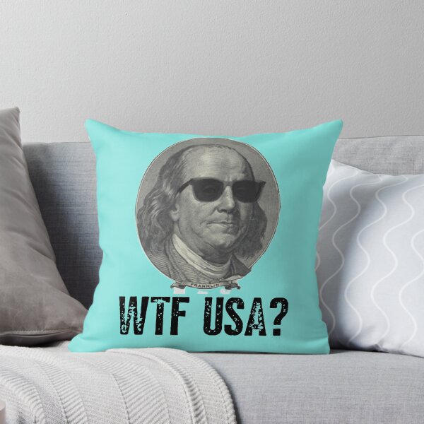 Item preview, Vintage WTF usa typography  designed and sold by garniturex.