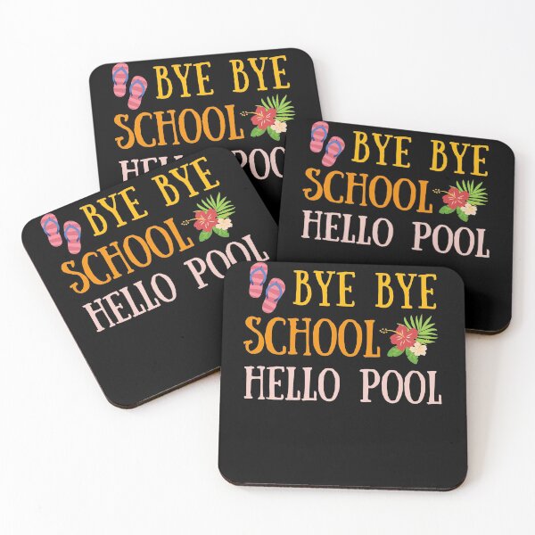 Item preview, Bye Bye School Hello Pool designed and sold by ILLYL Creatives.