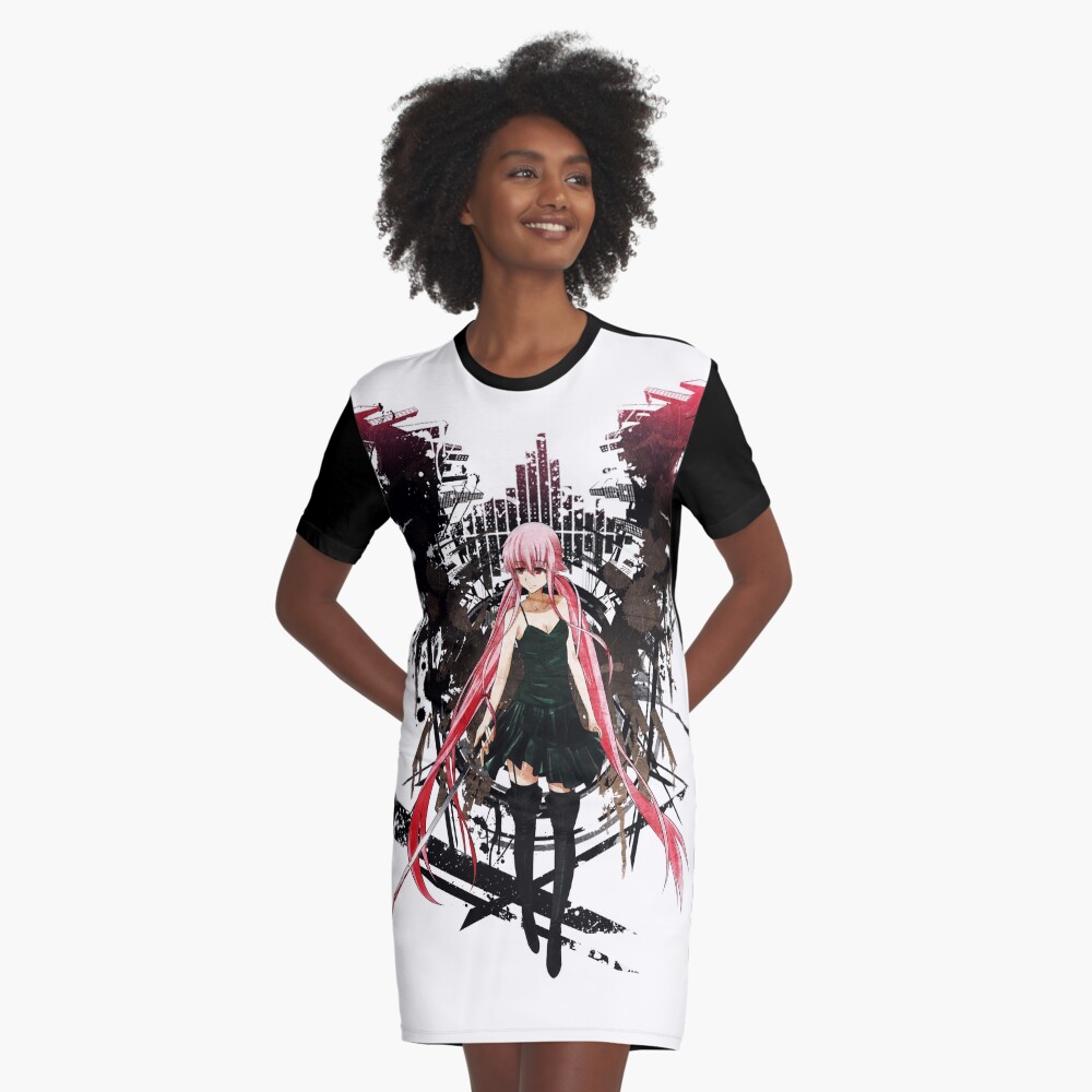 anime t shirt dress