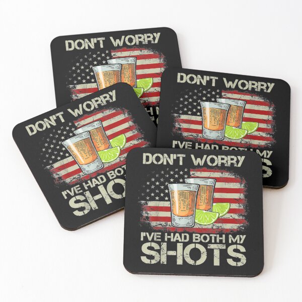Item preview, Don't Worry I've Had Both My Shots American Flag 4th of July designed and sold by wilsonart91.