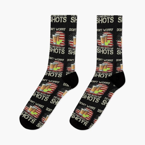 Item preview, Don't Worry I've Had Both My Shots American Flag 4th of July designed and sold by wilsonart91.