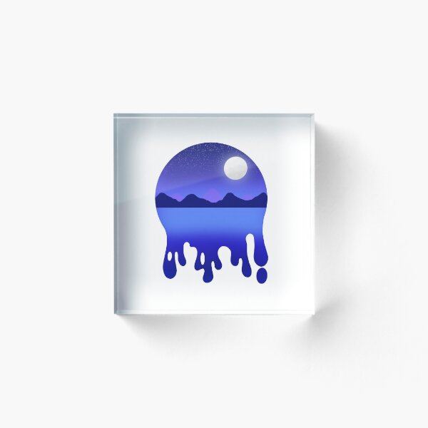Item preview, Moonlight scenery / Night scenery / Moonlighting / Home decor designed and sold by Pradnya PrintSays.