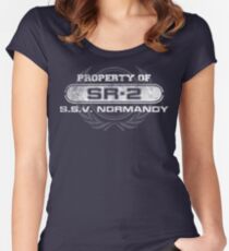 Vintage Property of SR2 Women's Fitted Scoop T-Shirt