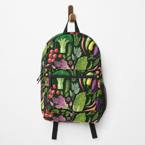 Item preview, Vegetable and herbs garden on dark green designed and sold by Katerina Mitkova Kirilova.