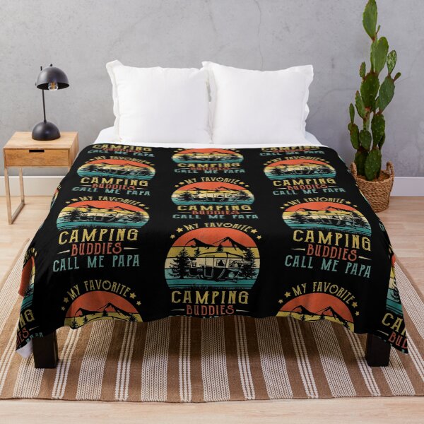 Item preview, Mens My Favorite Camping Buddies Call Me Papa Vintage Fathers Day designed and sold by tiffanyart53.