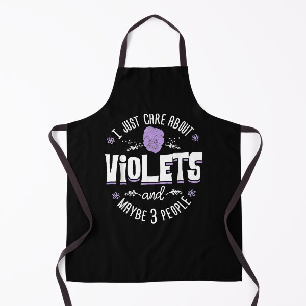 Item preview, Violets Flower Design I Just Care About Violets designed and sold by anniet33.