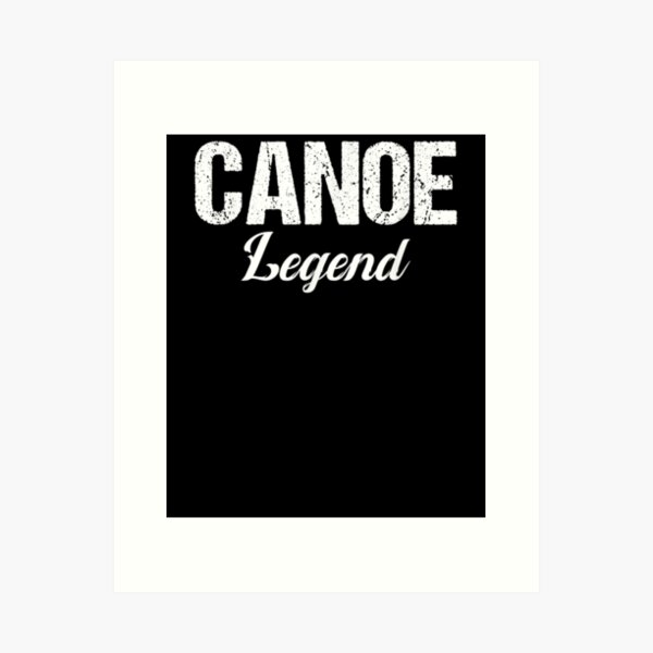 Item preview, Canoe Legend Canoeing Canoe Boat Paddle Paddling Canoe Fan designed and sold by anniet33.