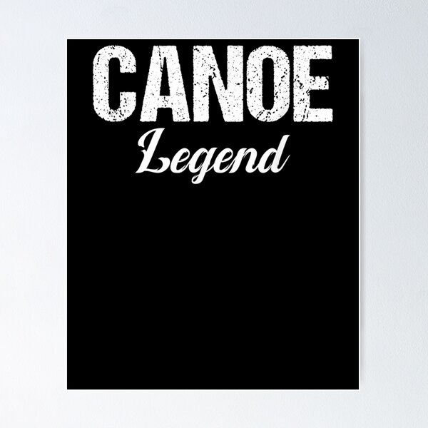 Item preview, Canoe Legend Canoeing Canoe Boat Paddle Paddling Canoe Fan designed and sold by anniet33.