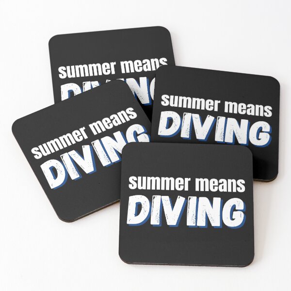 Item preview, summer means diving (dark) designed and sold by harshini2art.