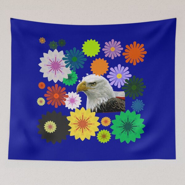 Item preview, Bald Eagle Emblematic Art  designed and sold by Right-M-E.