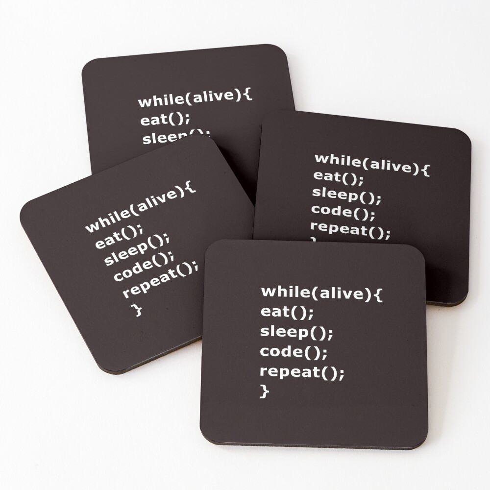 Item preview, Coasters (Set of 4) designed and sold by clickBee.