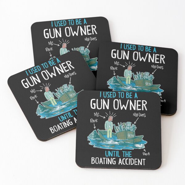 Item preview, I Used To Be A G U N Owner Until The Boating Accident designed and sold by anniet33.