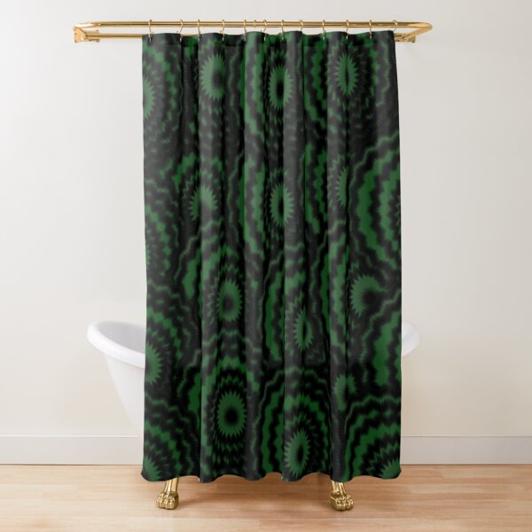 Alien Forest Shower Curtain