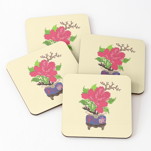 Item preview, Korean Pink Flower, Korean Art  designed and sold by allpalgo.