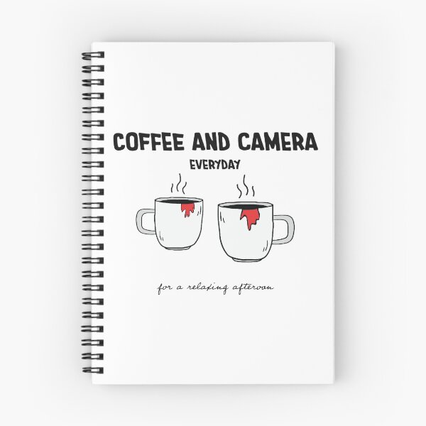Item preview, Coffee And Camera Everyday designed and sold by StreetHypeStore.