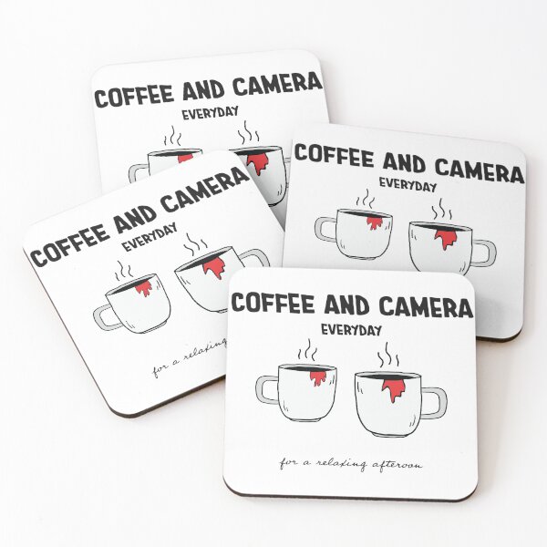 Item preview, Coffee And Camera Everyday designed and sold by StreetHypeStore.